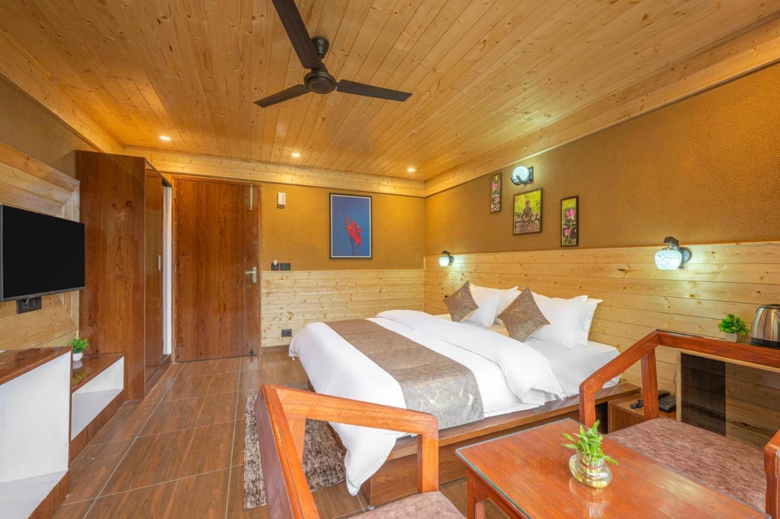 The Countryside Retreat I Vacations I Conference I Mice I Family Events I Open Air Terrace I Sky Bonfire I Kufri By Exotic Stays Shimla Dış mekan fotoğraf