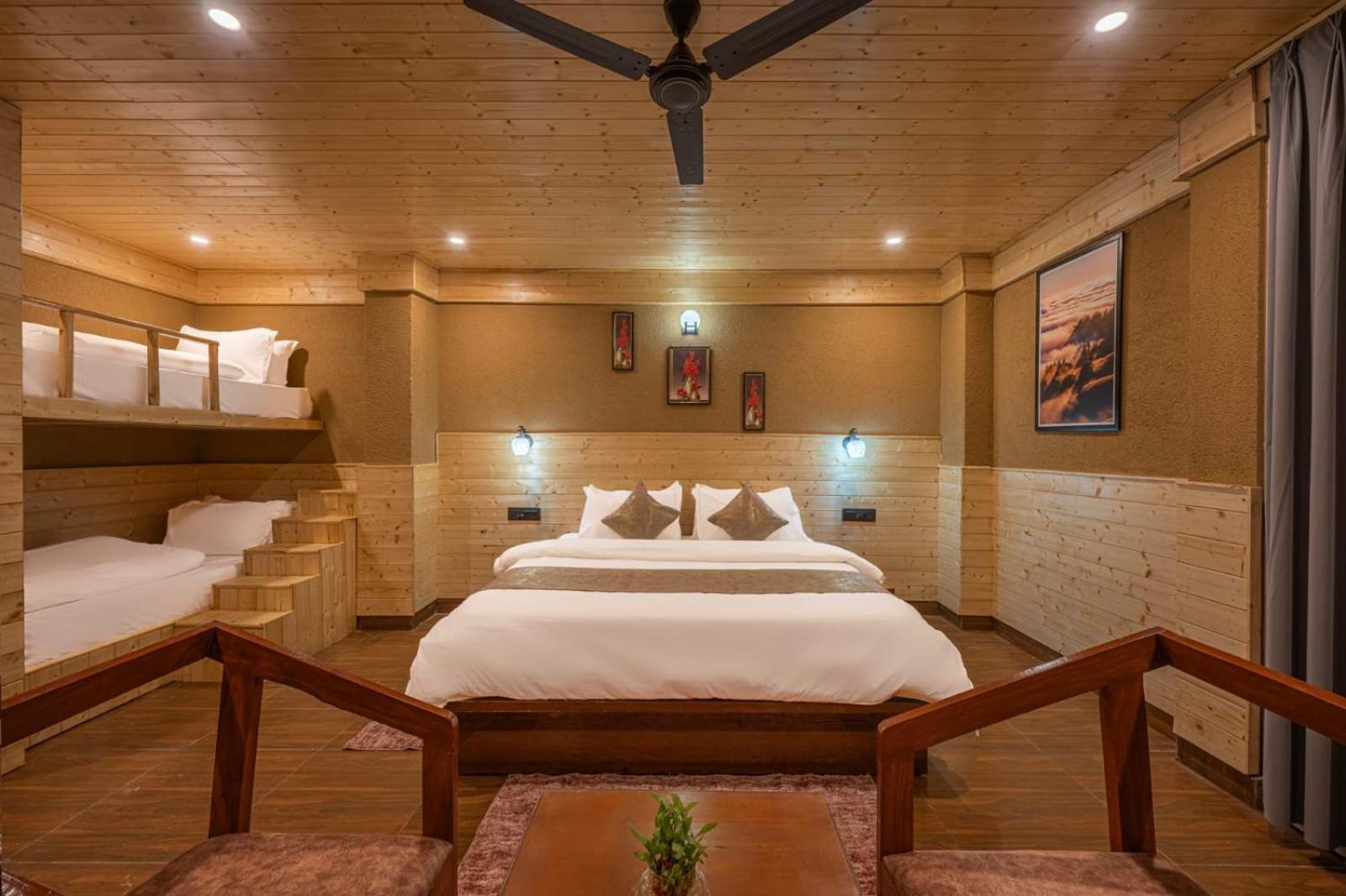 The Countryside Retreat I Vacations I Conference I Mice I Family Events I Open Air Terrace I Sky Bonfire I Kufri By Exotic Stays Shimla Dış mekan fotoğraf