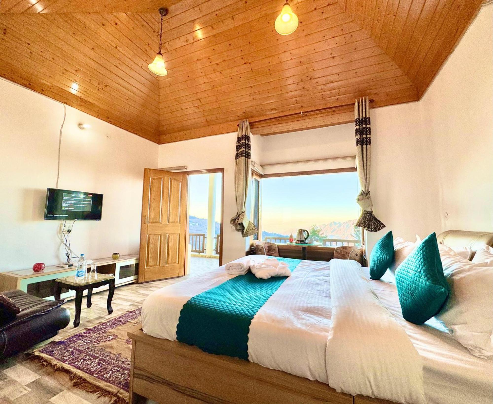The Countryside Retreat I Vacations I Conference I Mice I Family Events I Open Air Terrace I Sky Bonfire I Kufri By Exotic Stays Shimla Dış mekan fotoğraf